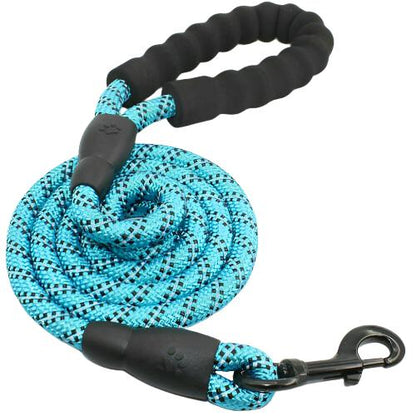 Reflective Nylon Braided Traction Dog Leash: Sturdy and Reliable big dogs big hugs, Ltd.