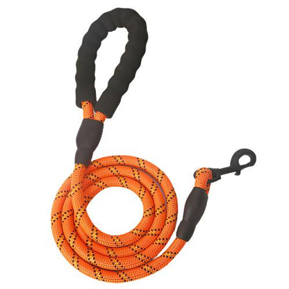 Reflective Nylon Braided Traction Dog Leash: Sturdy and Reliable big dogs big hugs, Ltd.