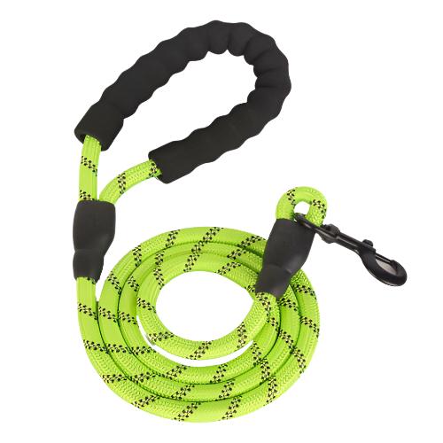 Reflective Nylon Braided Traction Dog Leash: Sturdy and Reliable big dogs big hugs, Ltd.