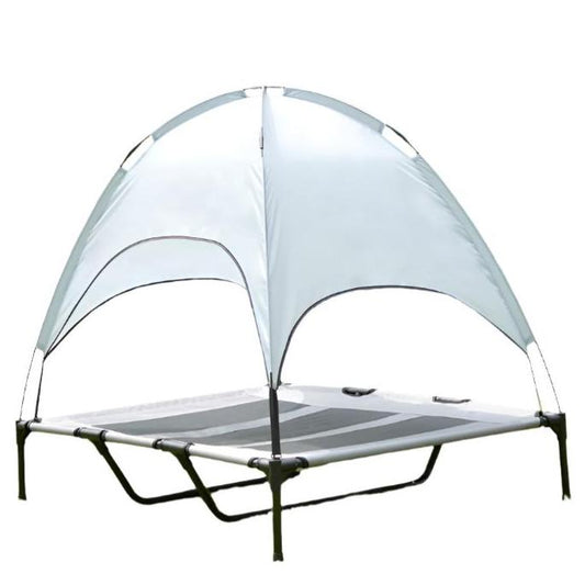 Canopy Elevated Pet Dog Bed: Waterproof and Stylish for Outdoor Comfort big dogs big hugs, Ltd.
