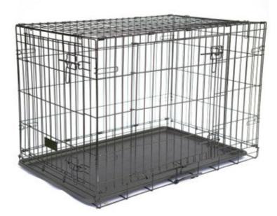 Spacious and Secure Metal Dog Kennel for Home and Travel big dogs big hugs, Ltd.