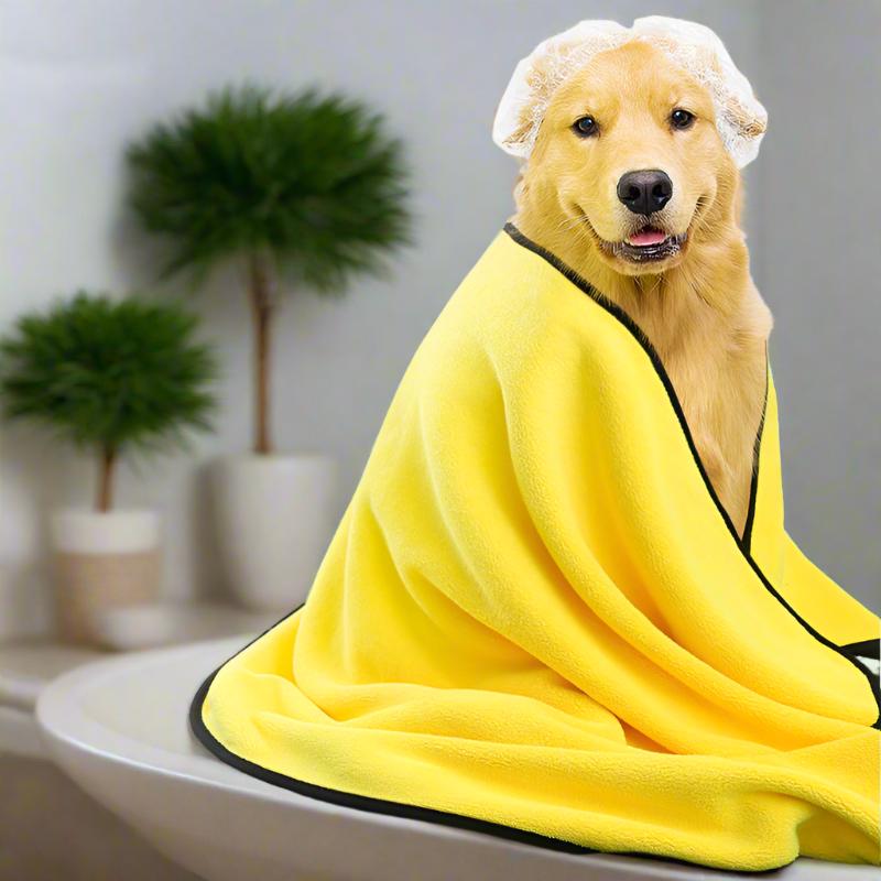 Drying Towel for Dog Bath, Quick-Drying and Super Absorbent Soft Microfiber Pet Towel big dogs big hugs, Ltd.
