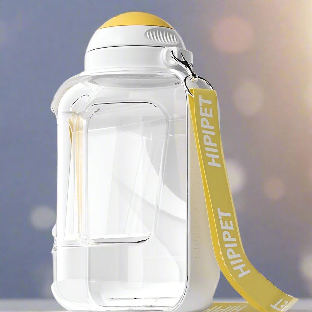 Dog Large Capacity Pet Outing Drinking Water Bottle-WHITE_1.5 L water capacity-big dogs big hugs, Ltd.