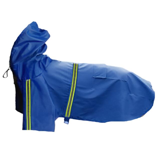Stylish and Waterproof Large Dog Raincoat with Reflective Strips big dogs big hugs, Ltd.