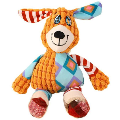 Animal Plush Dog Squeaky Toy: Puppy Chew Toy, Bite-Resistant big dogs big hugs, Ltd.