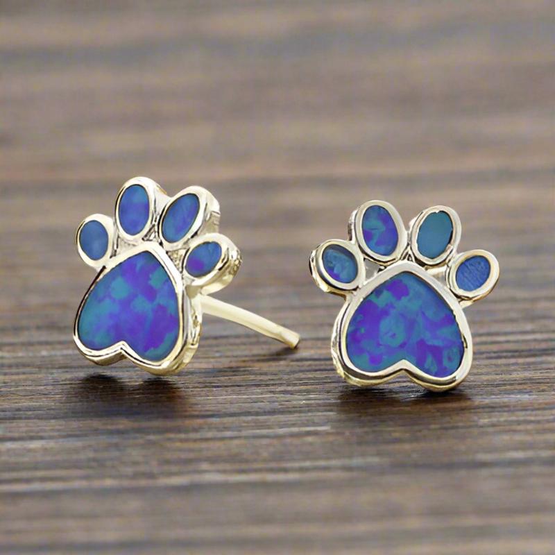 Paw Print Jewelry Set for Dog Lovers big dogs big hugs, Ltd.