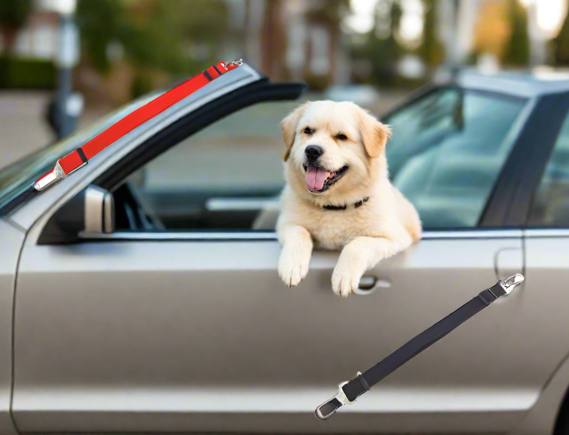 Adjustable Dog Pet Car Safety Seat Belt Restraint Lead Travel Leash big dogs big hugs, Ltd.