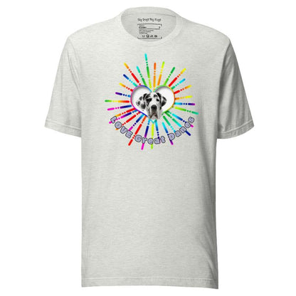 UNISEX T-shirt: Love Great Danes Big Dogs Big Hugs, Ltd.